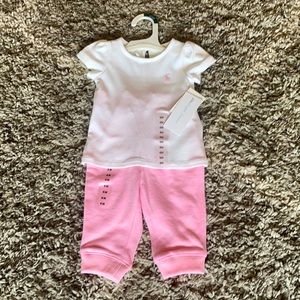 Ralph Lauren two piece outfit 6m.